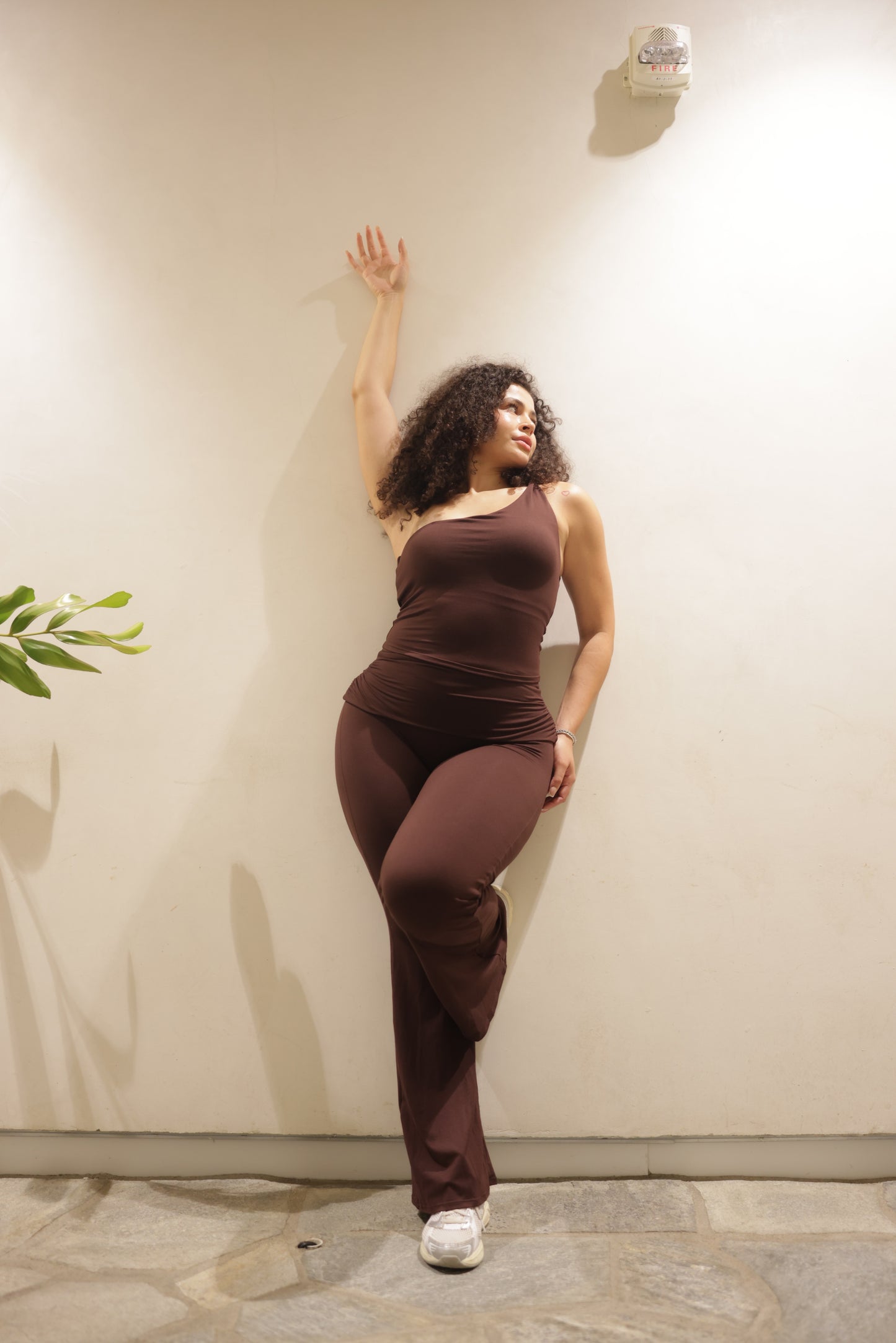 One Shoulder Lounge Set